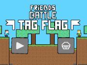 Xogo Bandeira da etiqueta de batalla de amigos  en liña