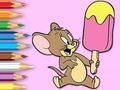 Xogo Libro para colorear: Ice Cream Jerry  en liña