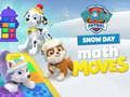 Xogo Paw Patrol Snow Day Movementos matemáticos  en liña