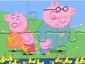 Xogo Crebacabezas: Peppa Pig Feed Ducks  en liña