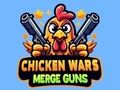 Xogo Chicken Wars fusiona armas en liña