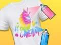 Xogo Teñido de camisa DIY  en liña