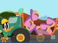 Xogo O camión volquete de Bugs Bunny Builders se acumula  en liña