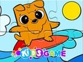 Xogo Crebacabezas: Surf no mar  en liña