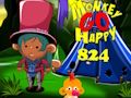 Xogo Monkey Go Happy Stage 824 en liña