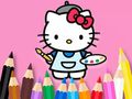 Xogo Libro para colorear: Hello Kitty Painting  en liña