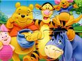 Xogo Crebacabezas: Winnie cos amigos  en liña