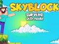 Xogo Skyblock Sobrevive con Noob!  en liña