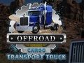 Xogo Camión de transporte de carga todoterreo  en liña