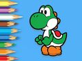 Xogo Libro para colorear: Yoshi Fishing Time  en liña