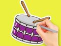 Xogo Libro para colorear: Star Drum  en liña