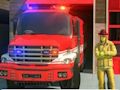 Xogo Simulador de condución de camións de bombeiros  en liña