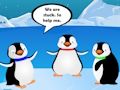 Xogo Escapan dos pingüíns enredados en liña