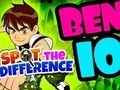 Xogo Ben 10 Detecta a diferenza  en liña