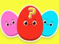 Xogo Quiz para nenos: ovos sorpresa  en liña