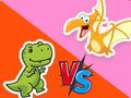 Xogo Quiz para nenos: aventura con dinosauros  en liña