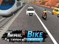 Xogo Trail Bike vs Carreira de tren  en liña