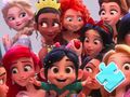 Xogo Crebacabezas: Foto de familia da princesa Disney  en liña