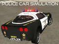Xogo Simulador de coche de policía 2020  en liña