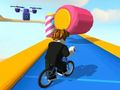 Xogo Obby pero estás en bicicleta  en liña