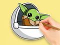 Xogo Libro para colorear: Mestre Yoda  en liña