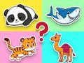 Xogo Quiz para nenos: onde viven 2  en liña