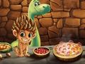 Xogo A boa aventura de cociña de dinosauros en liña
