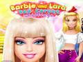 Xogo Desafío da alfombra vermella Barbie e Lara  en liña