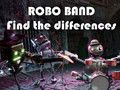 Xogo Robot Band - Busca as diferenzas  en liña