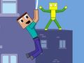 Xogo Carreira de obstáculos Spider-Noob  en liña