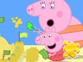 Xogo Crebacabezas: Peppa Pig facendo area en liña Xogo Crebacabezas: Peppa Pig facendo area en liña