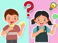 Xogo Quiz para nenos: a que saben?  en liña