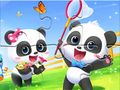 Xogo Crebacabezas: excursión de primavera do bebé panda  en liña