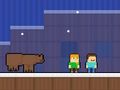 Xogo Escola de animais PixelCraft  en liña