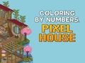Xogo Colorear por números: Pixel House  en liña