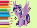 Xogo Libro para colorear: Twilight Sparkle  en liña