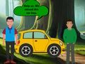 Xogo Os amigos atopan a chave do coche  en liña