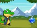 Xogo O crocodilo chega ao estanque en liña
