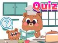 Xogo Quiz para nenos: receita de amor animal  en liña