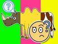 Xogo Quiz para nenos: Adiviña o animal  en liña