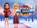 Xogo Look de patinaxe sobre xeo de inverno dos mellores amigos  en liña