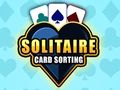 Xogo Puzzle de clasificación de tarxetas de solitario  en liña