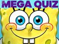 Xogo Quiz infantil: Mega Quiz de Bob Esponja  en liña