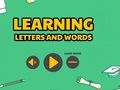 Xogo Aprender Letras E Palabras  en liña