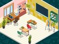 Xogo Decoración: A miña aula  en liña