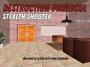 Xogo Protocolo de destrución Stealth Shooter  en liña
