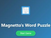 Xogo Puzzle de palabras de Magnetto  en liña