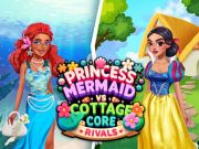 Xogo Princess Cottage Core vs Mermaid Core Rivals en liña