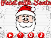 Xogo Pintar Con Papá Noel  en liña