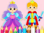 Xogo Libro para colorear: Sweet Royal Date  en liña